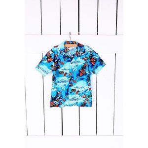 Kids Hawaiian short sleeve button down shirt - 4 toddler